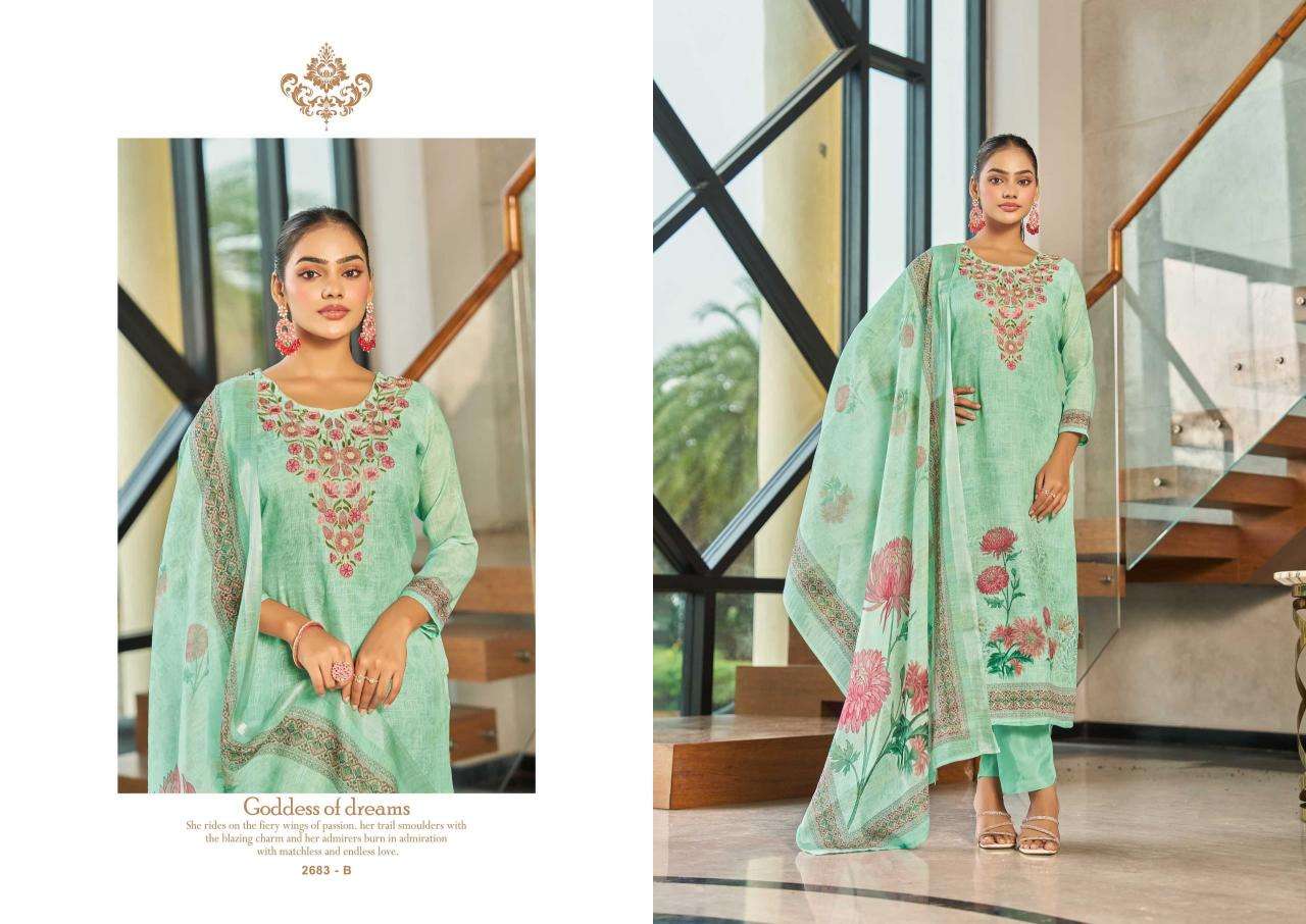 Sargam suhani lilen Dress material wholesalers in Hyderabad
