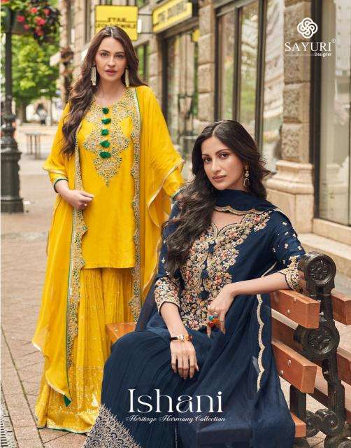 Sayuri designer ishani 5595 Bulk Salwar Kameez suppliers
