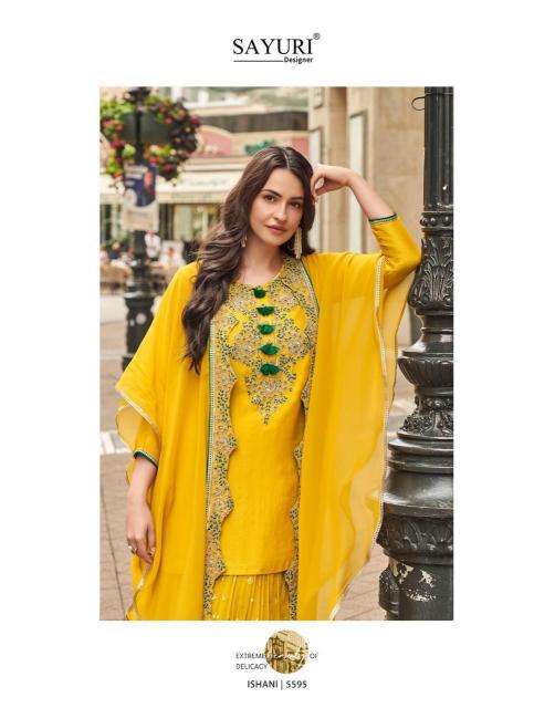 Sayuri designer ishani 5595 Bulk Salwar Kameez suppliers