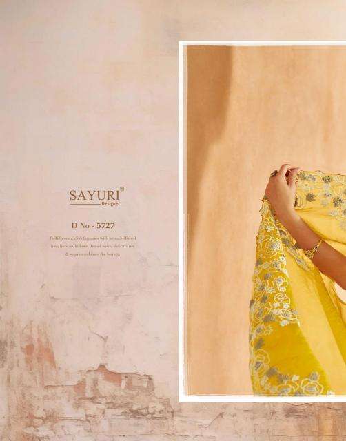 Sayuri designer kalki 5726 Designer Kurti distributor in Mumbai