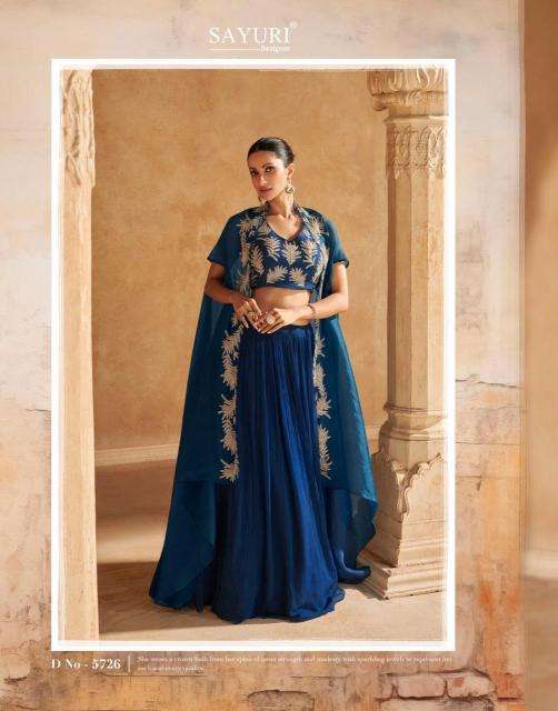Sayuri designer kalki 5726 Designer Kurti distributor in Mumbai
