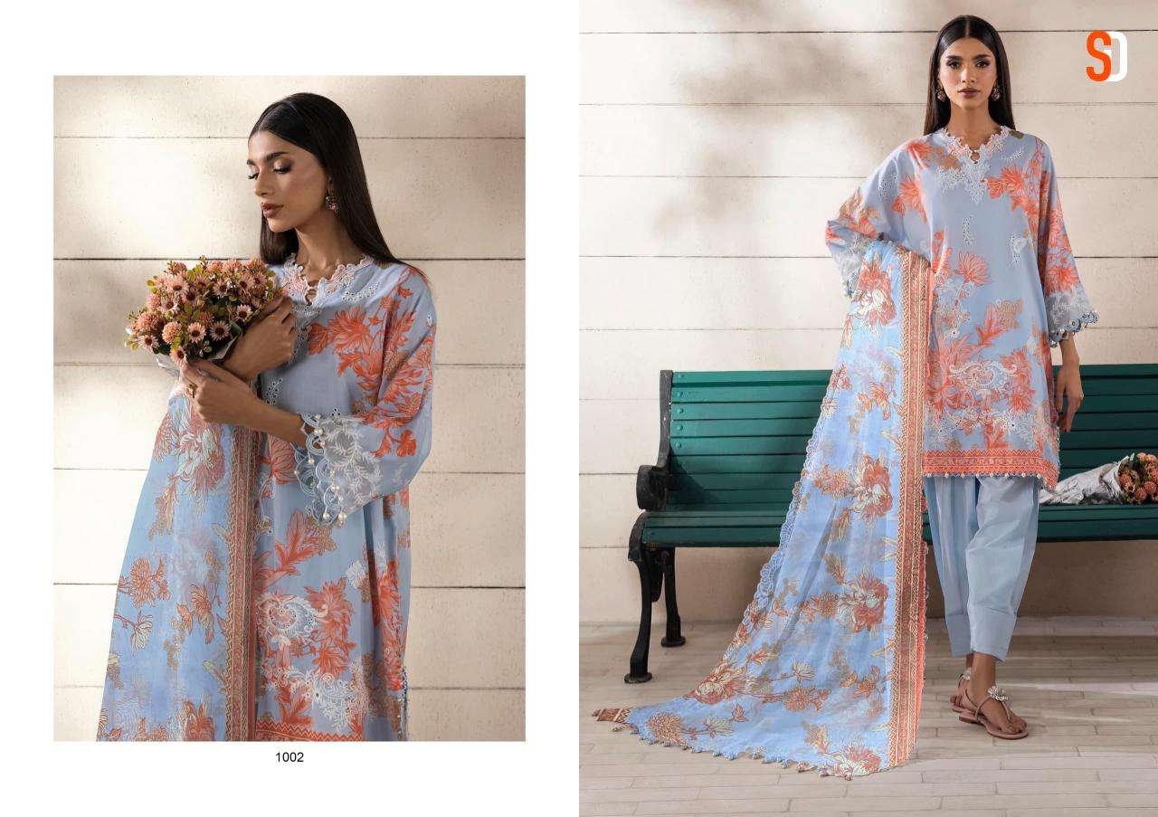 Sharaddha designer muzlin sana safinaz Wholesale dress materials online in kolkata