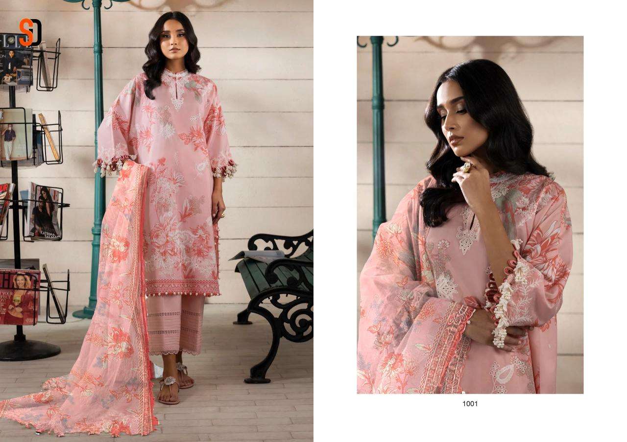Sharaddha designer muzlin sana safinaz Wholesale dress materials online in kolkata
