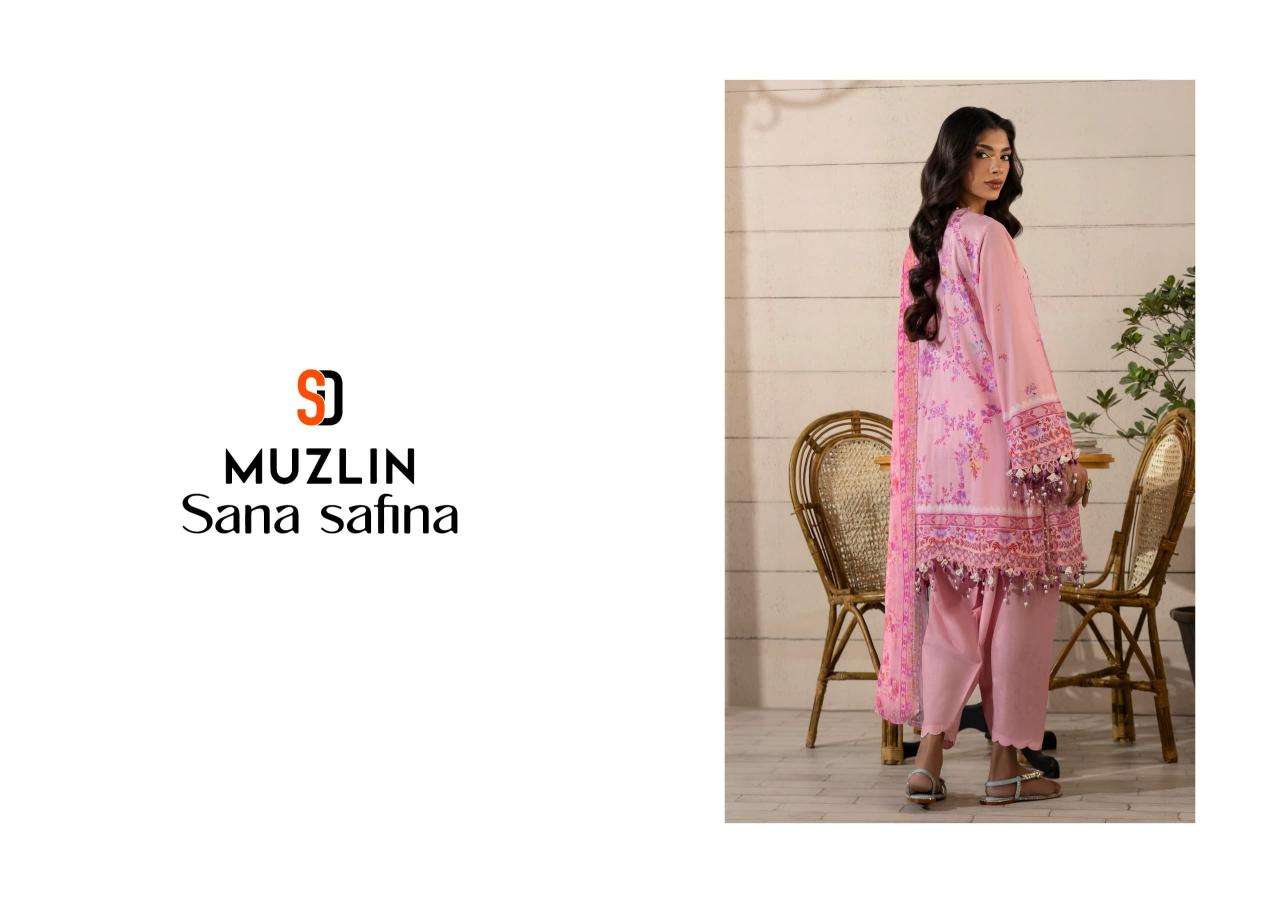 Sharaddha designer muzlin sana safinaz Wholesale dress materials online in kolkata