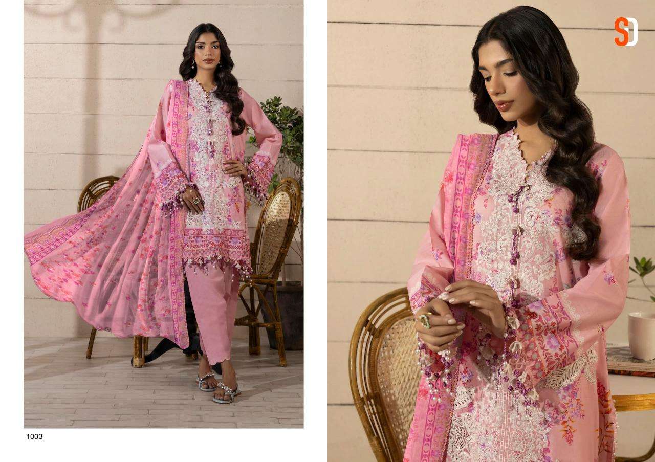 Sharaddha designer muzlin sana safinaz Wholesale dress materials online in kolkata