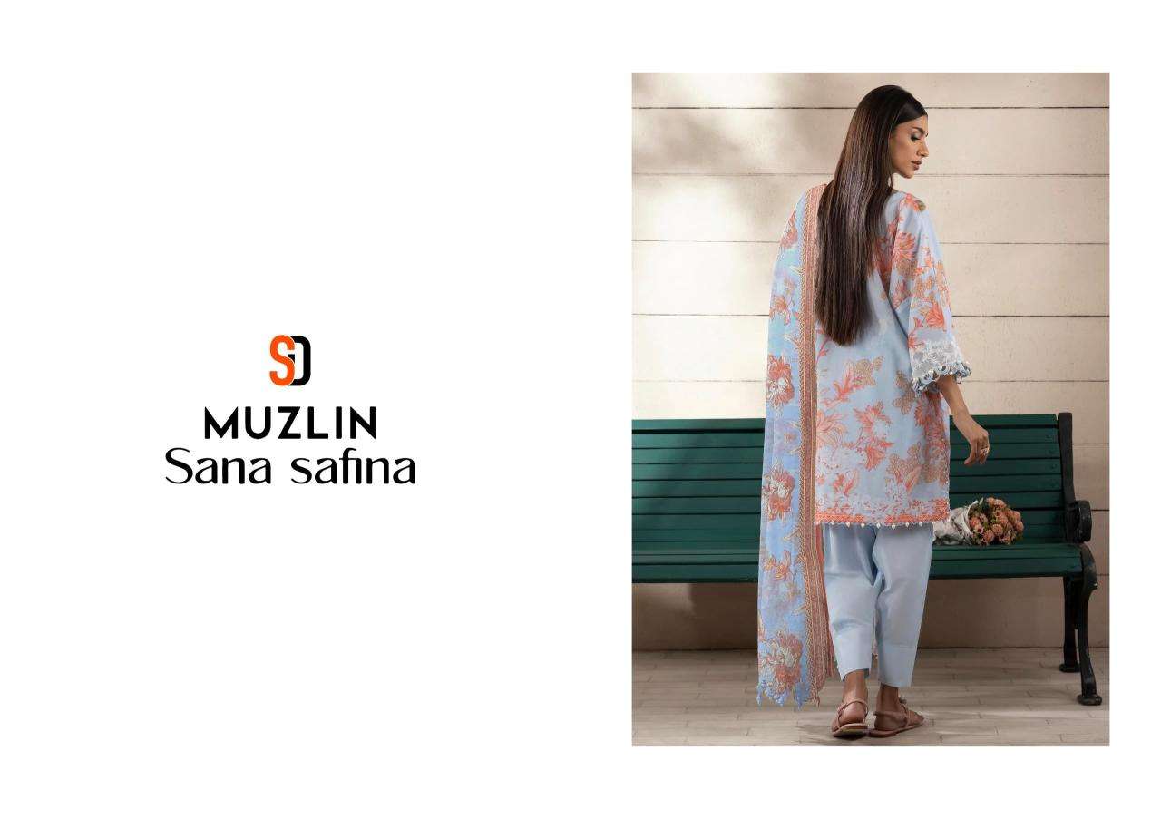 Sharaddha designer muzlin sana safinaz Wholesale dress materials online in kolkata