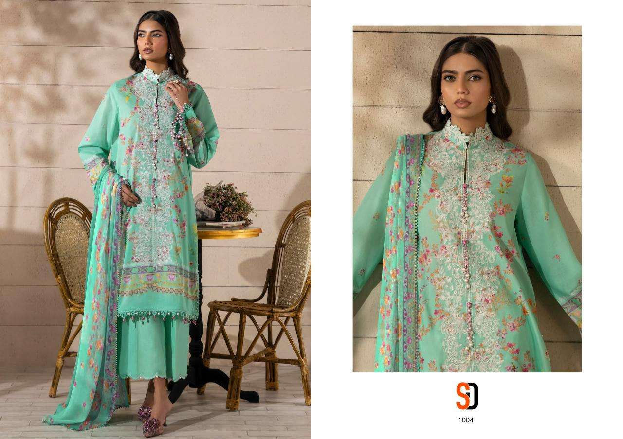 Sharaddha designer muzlin sana safinaz Wholesale dress materials online in kolkata