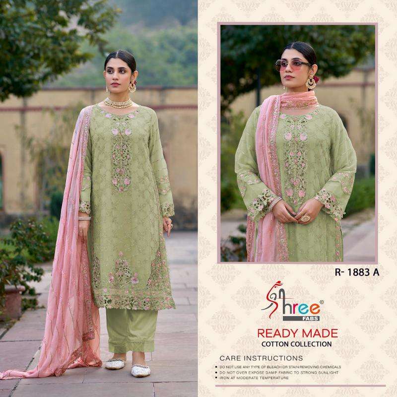 Shree fab 1883 cambric cottan Wholesale Ladies Suits Mumbai