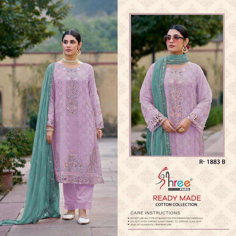 Shree fab 1883 cambric cottan Wholesale Ladies Suits Mumbai