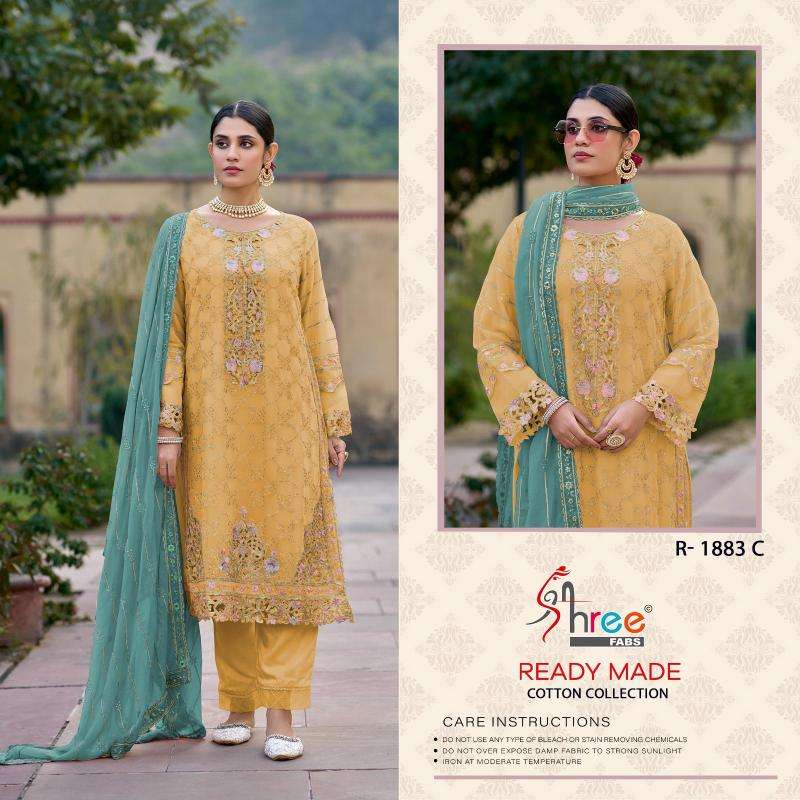 Shree fab 1883 cambric cottan Wholesale Ladies Suits Mumbai