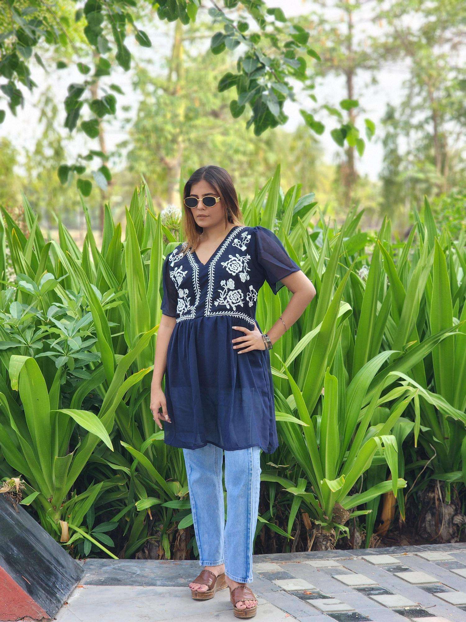 Shree salasar anarkali top Printed Kurtis in Mumbai