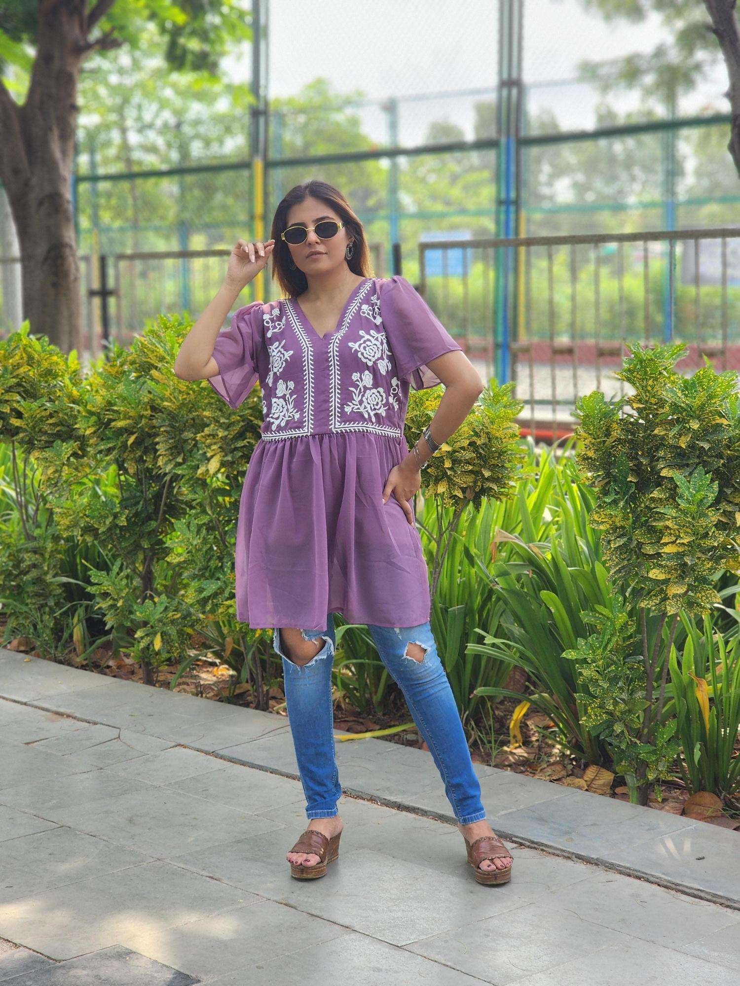 Shree salasar anarkali top Printed Kurtis in Mumbai