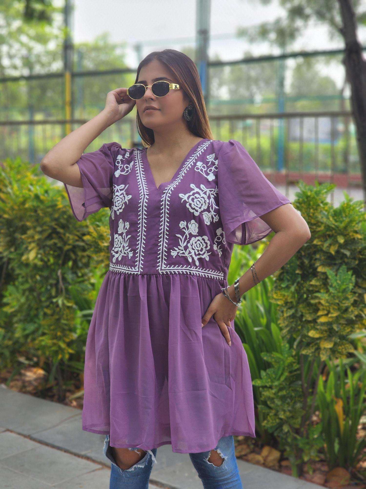 Shree salasar anarkali top Printed Kurtis in Mumbai