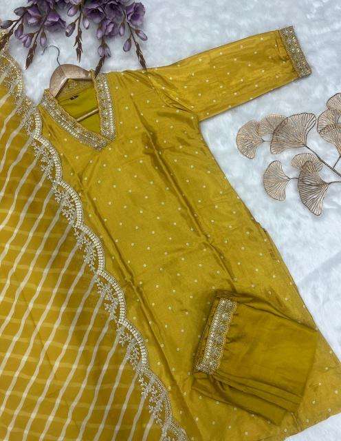 Shree salasar heavy Chinon short kurti manufacturers in surat