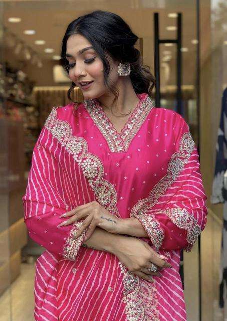 Shree salasar heavy Chinon short kurti manufacturers in surat