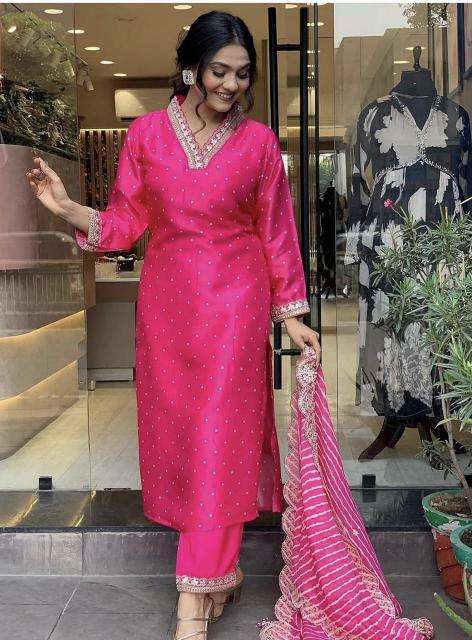 Shree salasar heavy Chinon short kurti manufacturers in surat