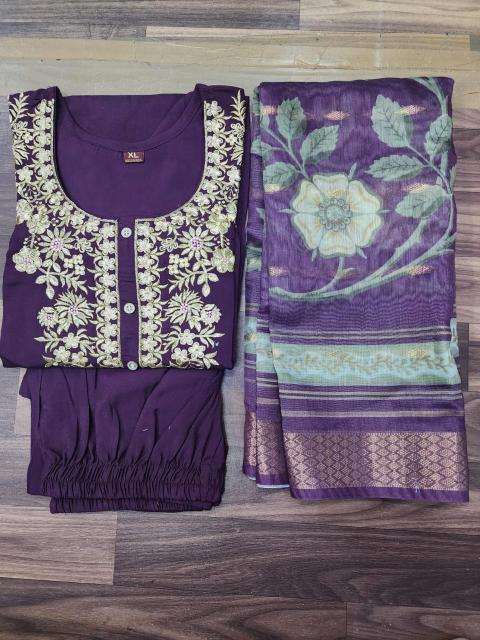 Shree salasar roman silk Kurti wholesaler in Mumbai