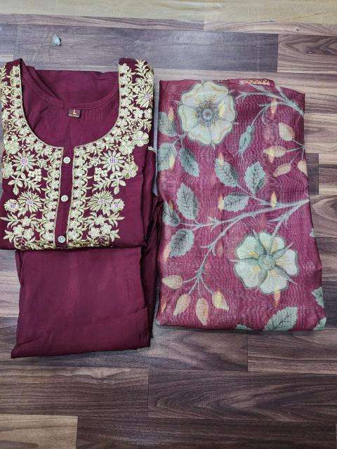 Shree salasar roman silk Kurti wholesaler in Mumbai