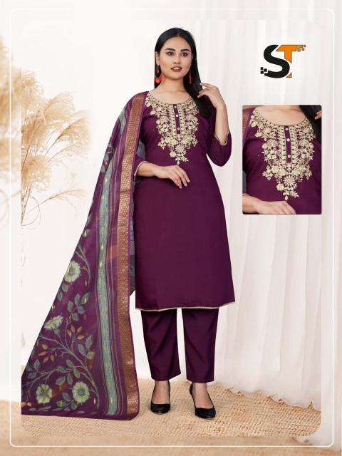 Shree salasar roman silk Kurti wholesaler in Mumbai