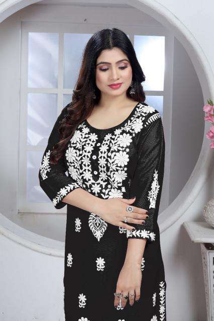 Shree salasar sui dhaga 3 arkita kurti manufacturers in gandhi surat gujarat