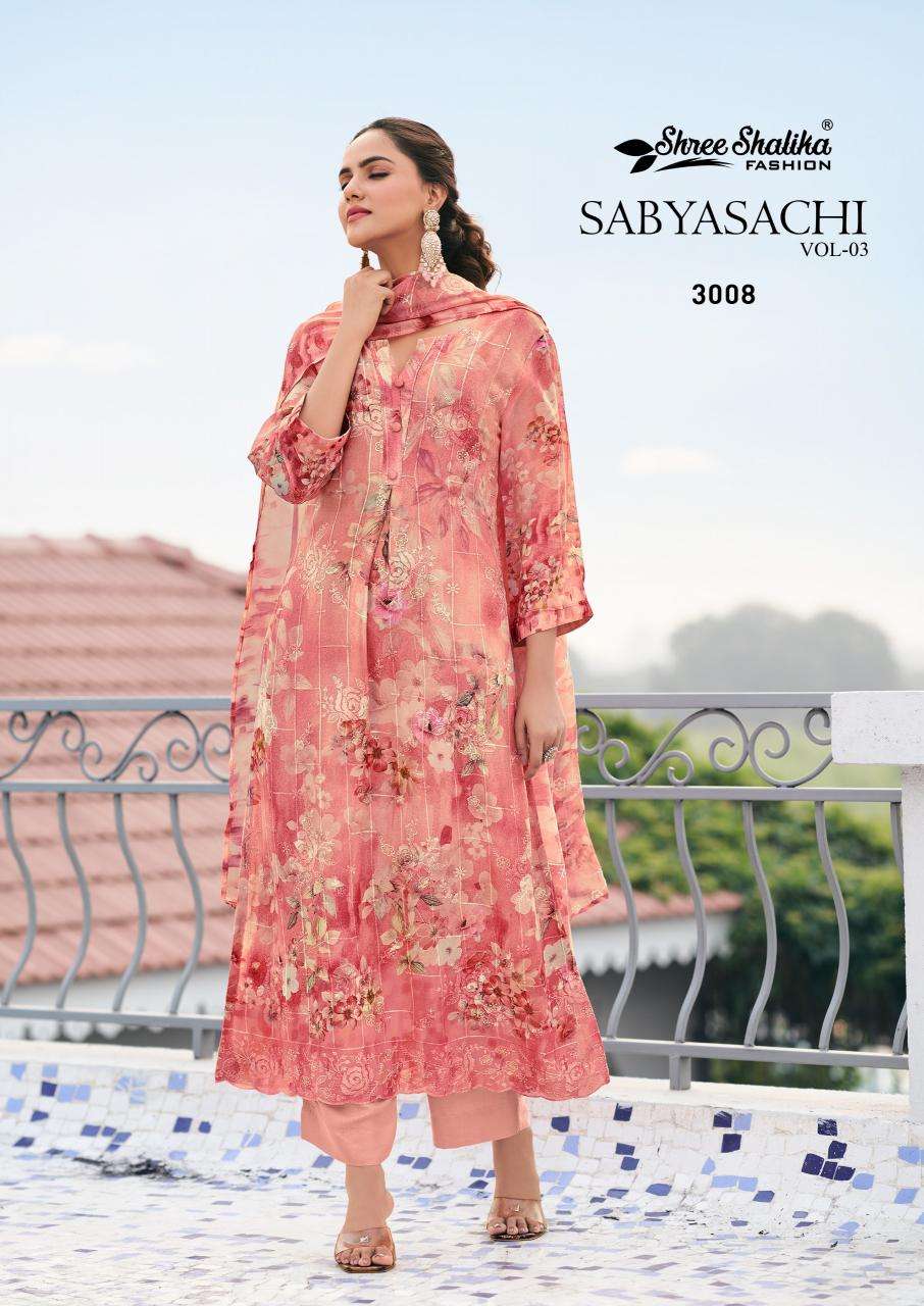 Shree salika sabyasachi vol 3 Cheap dress materials wholesale