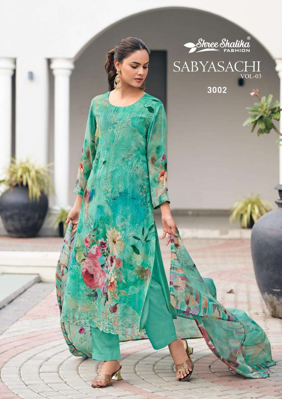 Shree salika sabyasachi vol 3 Cheap dress materials wholesale