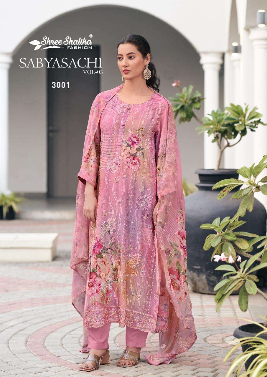 Shree salika sabyasachi vol 3 Cheap dress materials wholesale