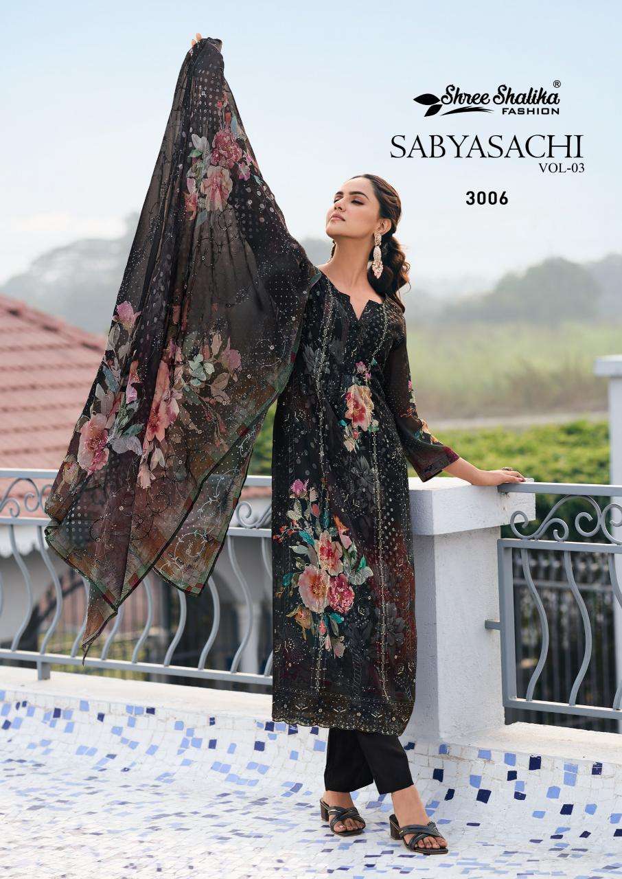 Shree salika sabyasachi vol 3 Cheap dress materials wholesale