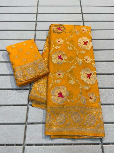 soft smooth banarasi khadi Bulk sarees online shopping