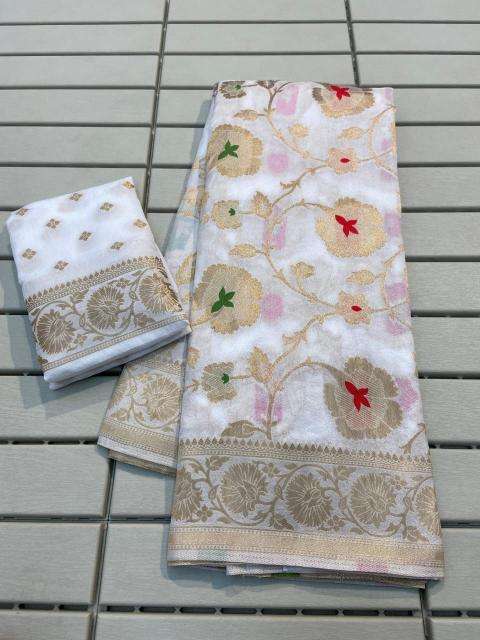 soft smooth banarasi khadi Bulk sarees online shopping