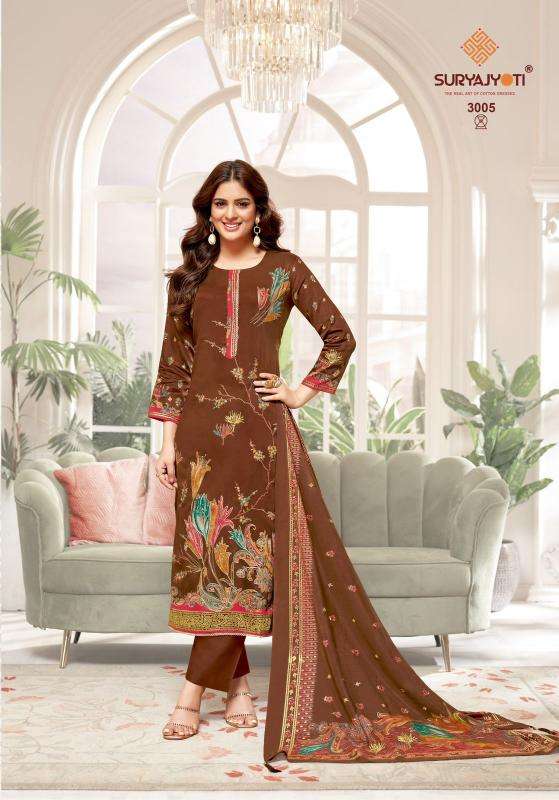 Suryajyoti kaara advance vol 3 Cotton dress material wholesale