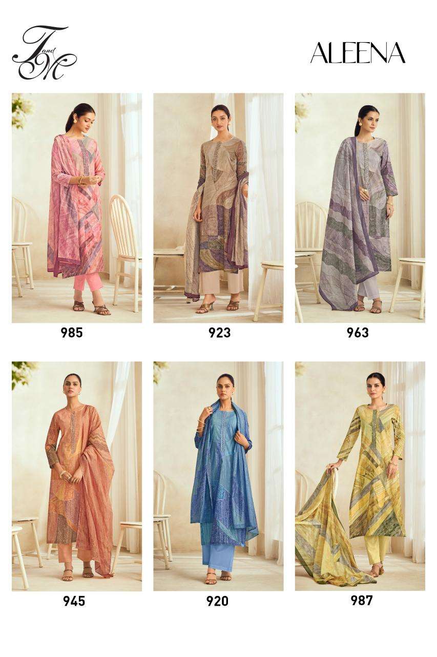 T&M sahiba aleena Dress material supplier in Delhi