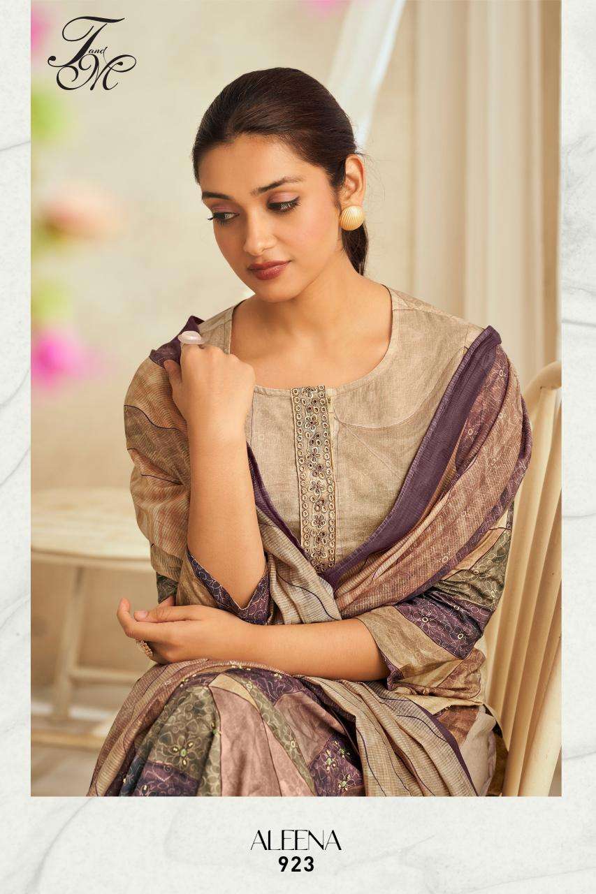 T&M sahiba aleena Dress material supplier in Delhi