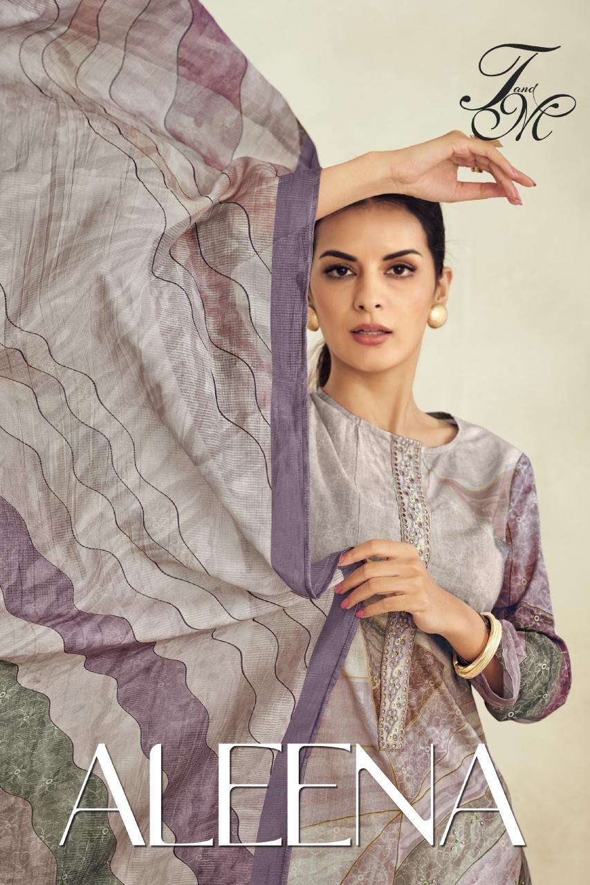 T&M sahiba aleena Dress material supplier in Delhi