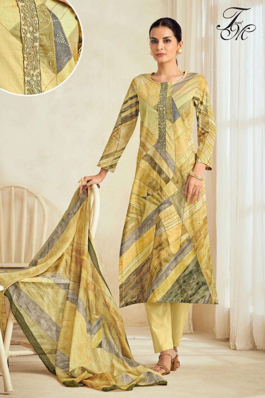 T&M sahiba aleena Dress material supplier in Delhi