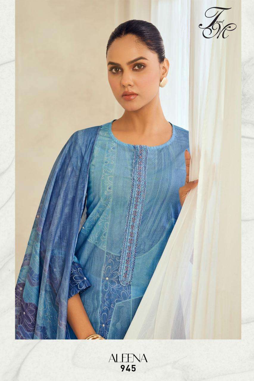 T&M sahiba aleena Dress material supplier in Delhi