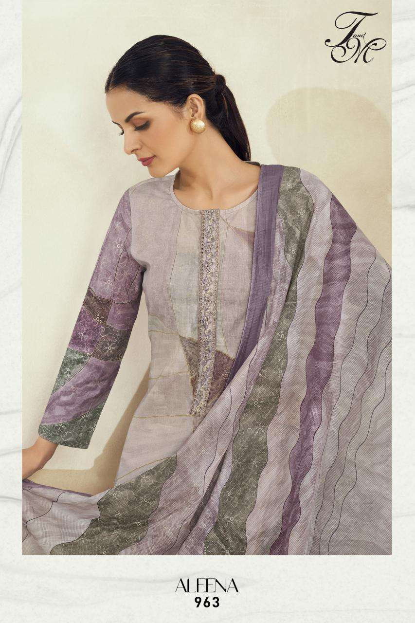 T&M sahiba aleena Dress material supplier in Delhi