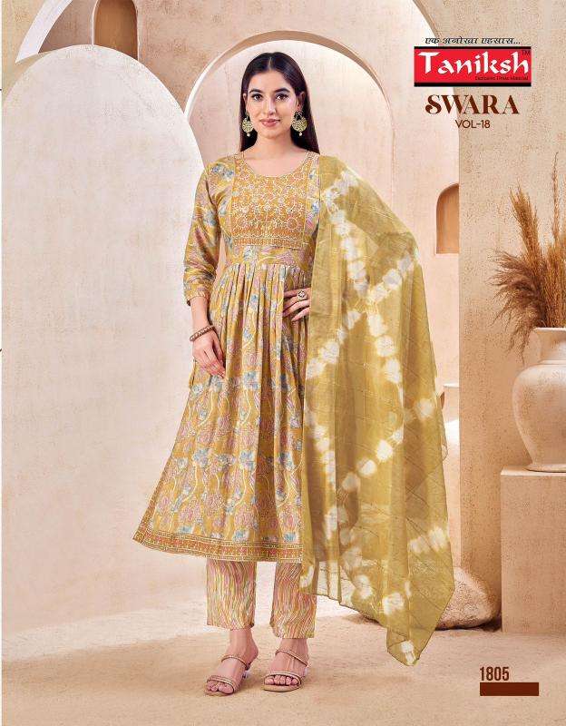 Taniksh swara vol 18 Wholesale kurti manufacturer in Delhi