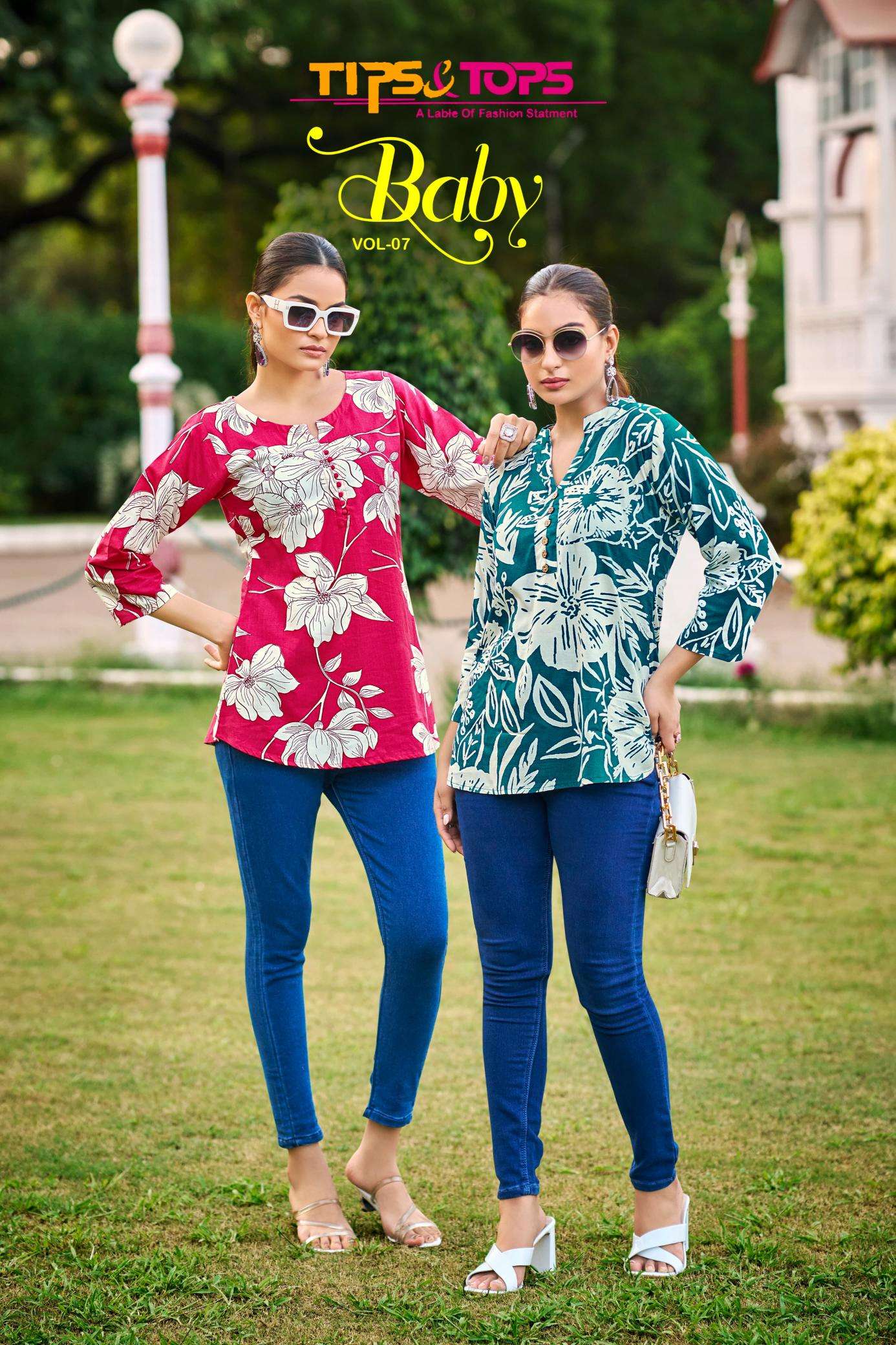 Tips & tops baby vol 7 Printed kurtis in mumbai