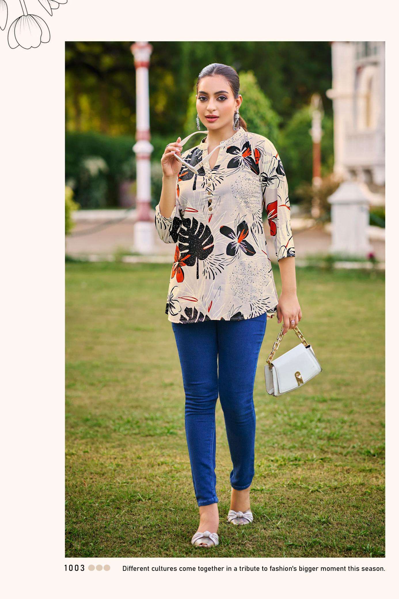 Tips & tops baby vol 7 Printed kurtis in mumbai
