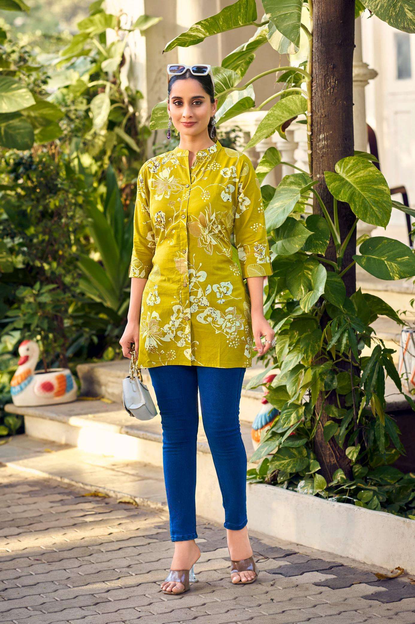 Tips & tops cotton shorties vol 8 low range kurti manufacturer in surat