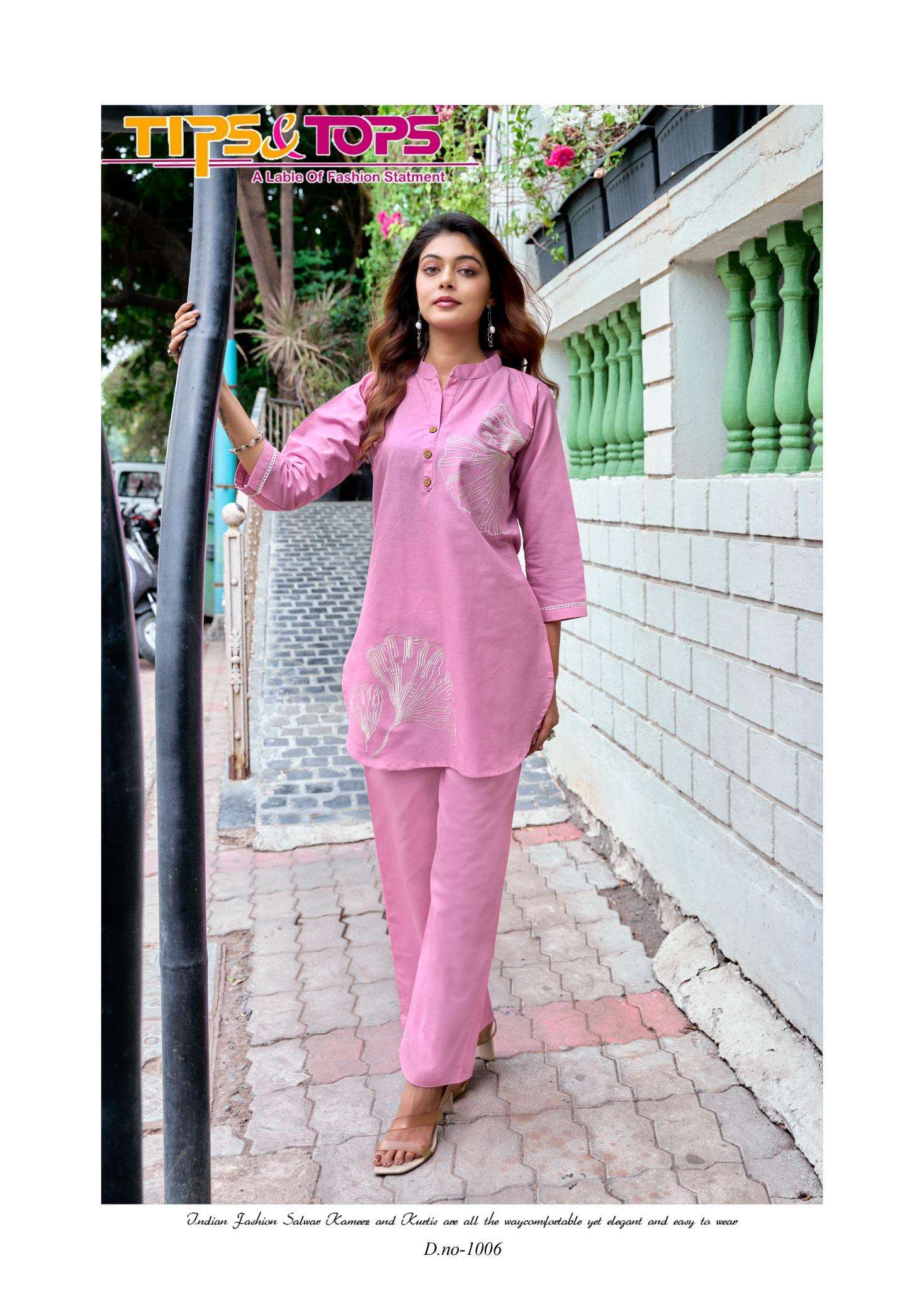 Tips & tops fabulous coord set Ladies Kurti Wholesale in Surat