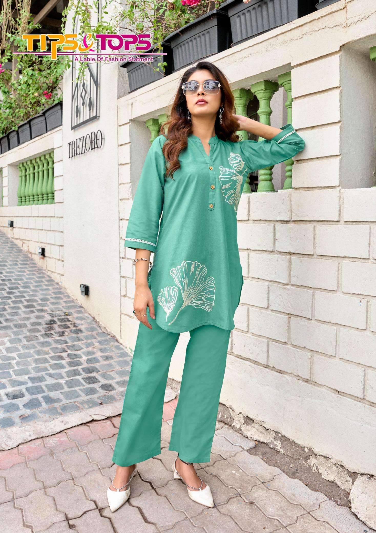Tips & tops fabulous coord set Ladies Kurti Wholesale in Surat