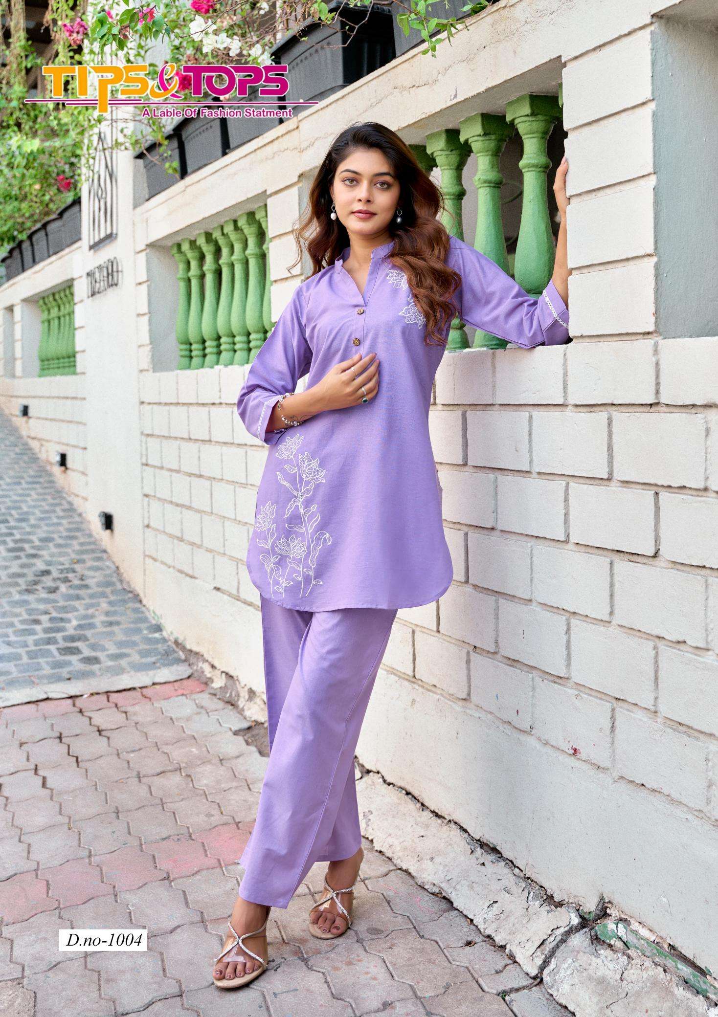 Tips & tops fabulous coord set Ladies Kurti Wholesale in Surat