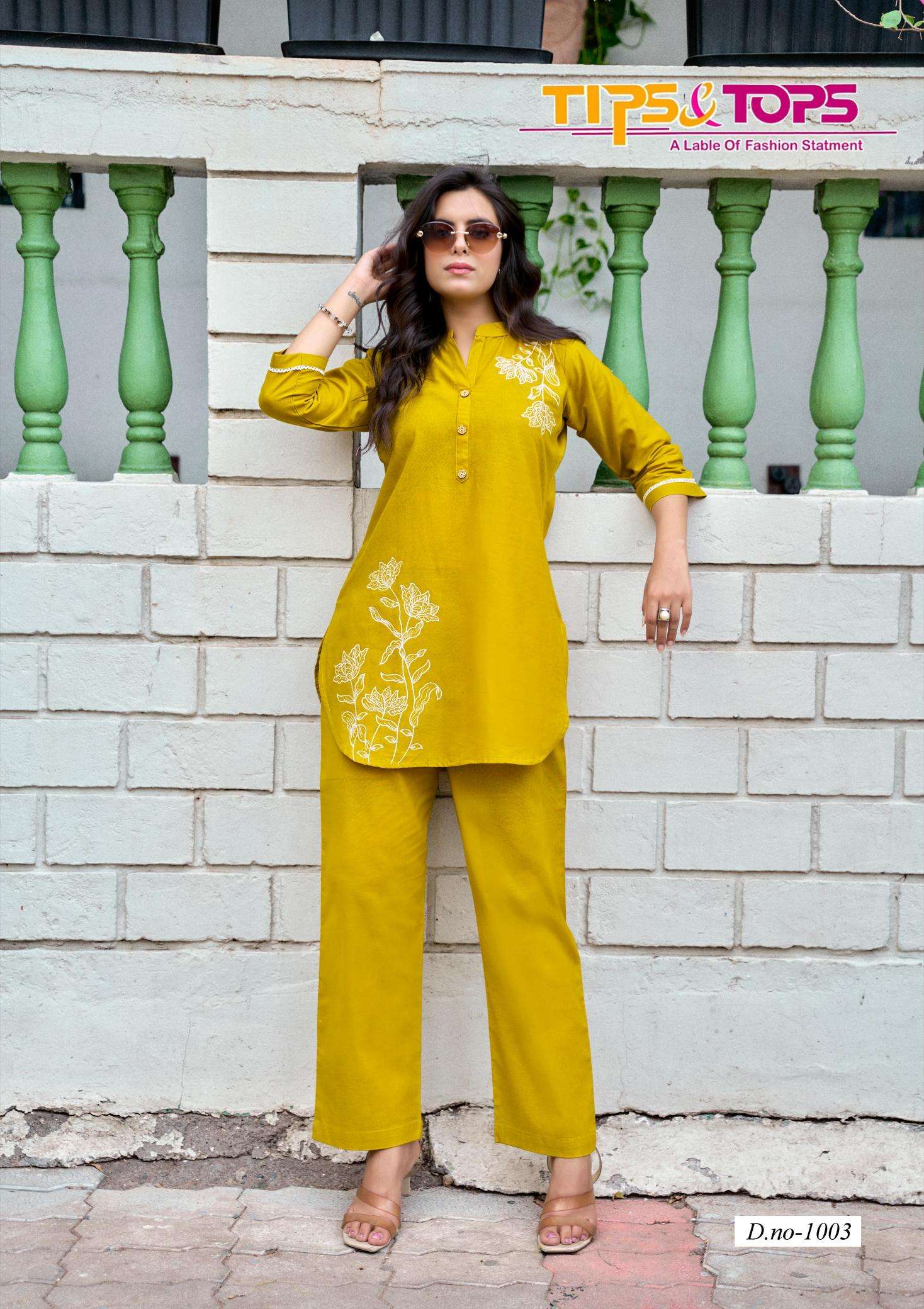 Tips & tops fabulous coord set Ladies Kurti Wholesale in Surat