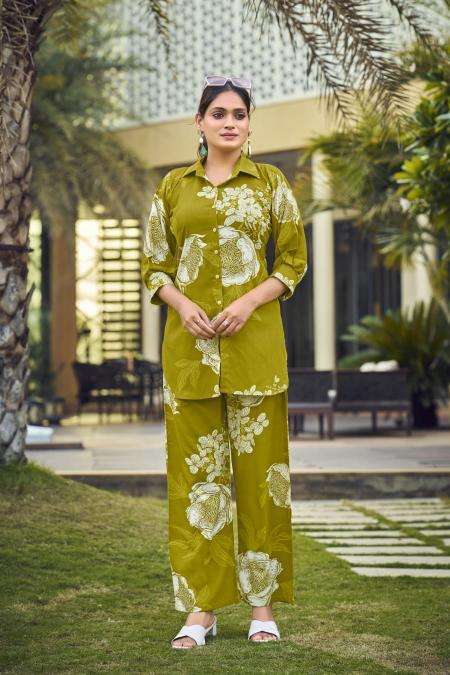 Tips & tops lifestyle coord set Wholesale kurti fabric in Surat