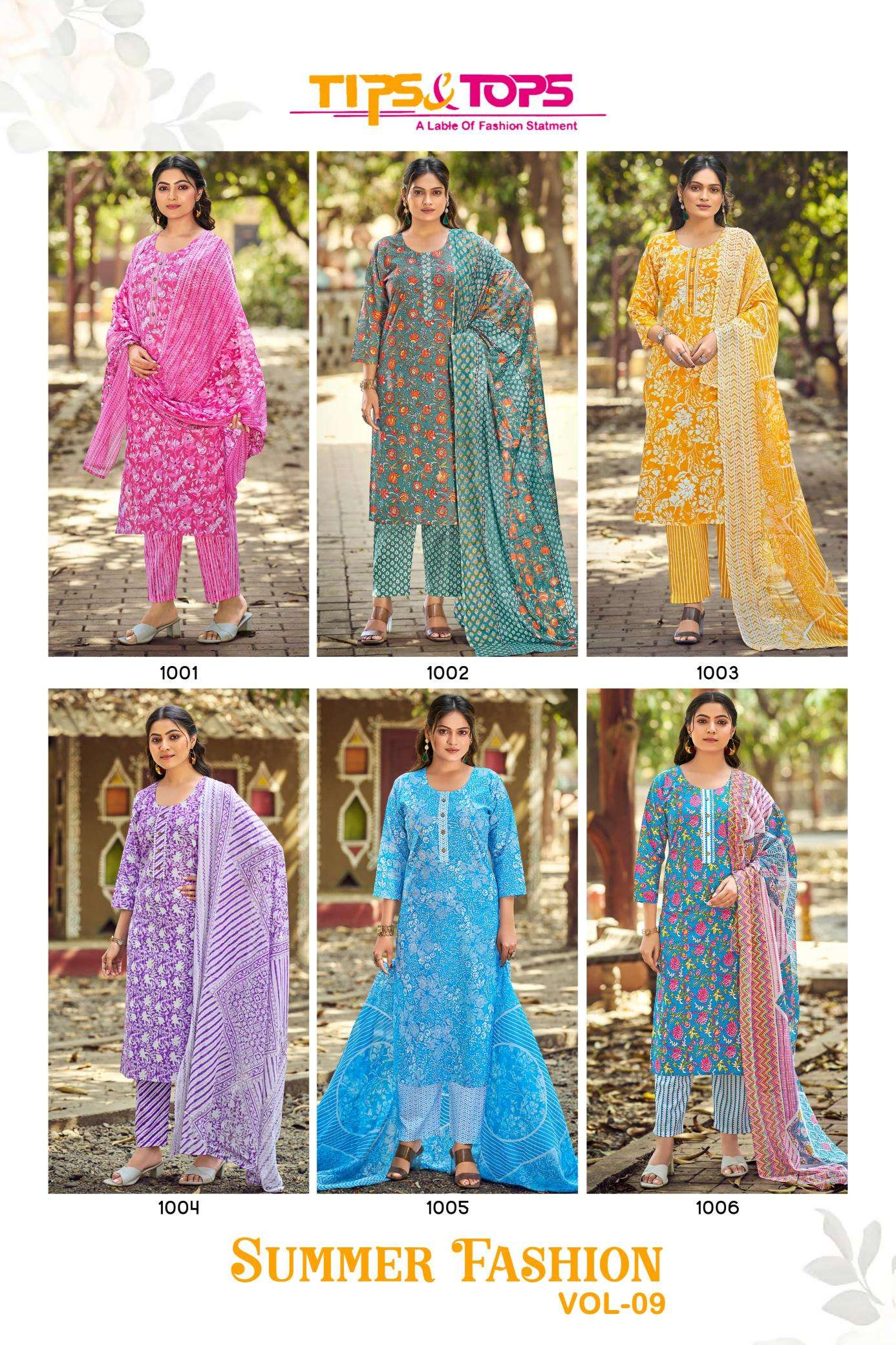 Tips & tops summer fashion vol 9 best kurti manufacturers in surat