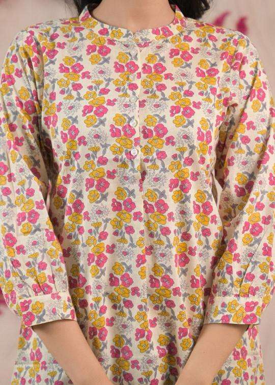 Top tunic cotton short top Kurtis exporters in Ahmedabad