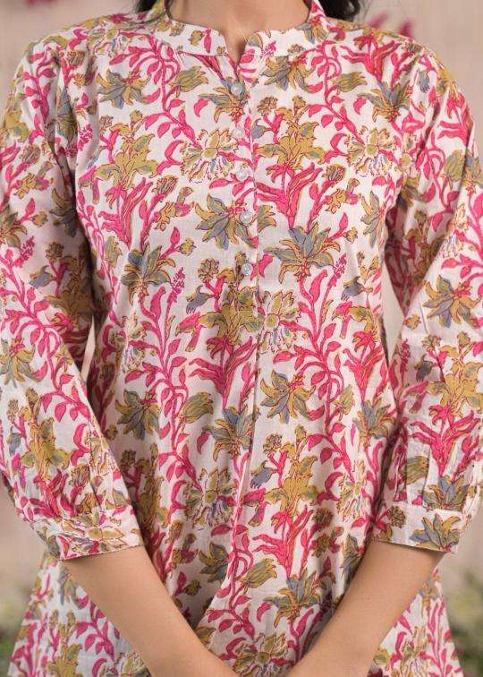 Top tunic cotton short top Kurtis exporters in Ahmedabad