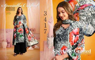 Vaishali digital print pura crape Dress materials wholesale price in Vadodara